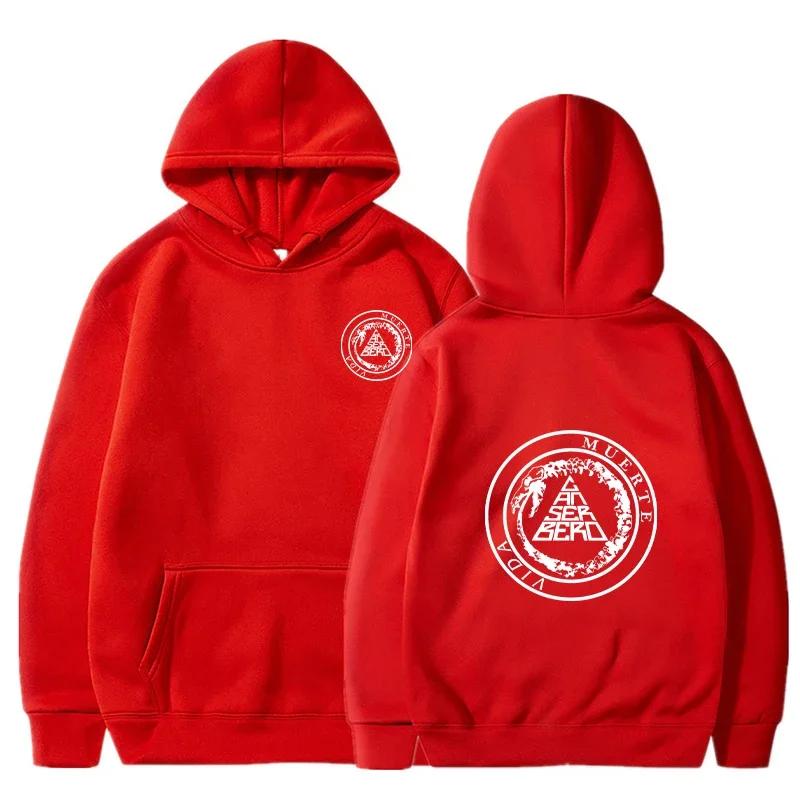 Canserbero Hoodies Women Men Long Sleeve Hooded Sweatshirts Unisex Cool Casual Streetwear Y2K Street Fashion Clothing