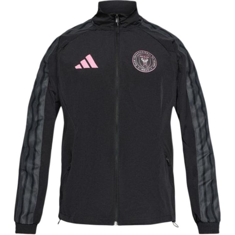 Adidas Full Zip Logo Stand Collar Long Sleeve Jacket Men jackets KB1870
