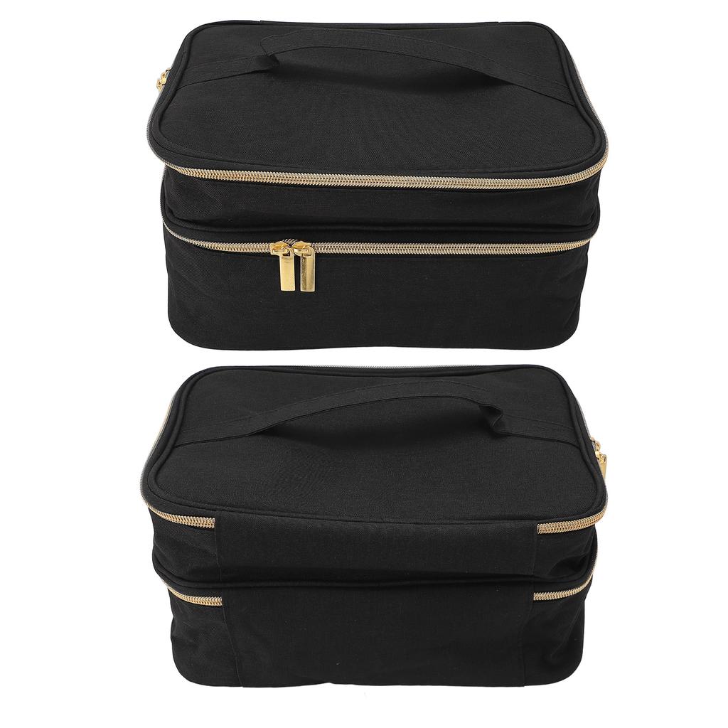 Dikiş Aksesuarları Çift Katmanlı Çoklu Bölmeli Su Geçirmez Polyester Dikiş Malzemeleri Çantası