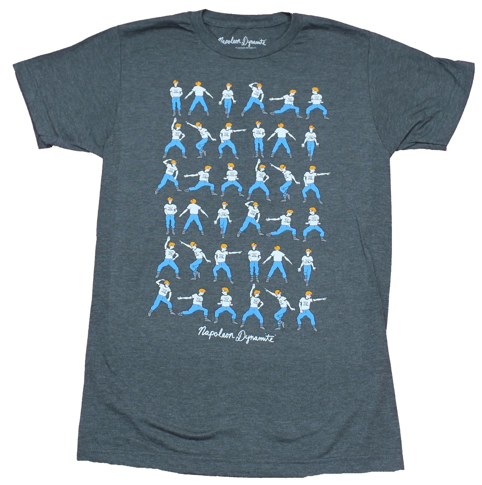 Napoleon Dynamite Adult New T-Shirt - All the Classic Dance Moves XXXXL