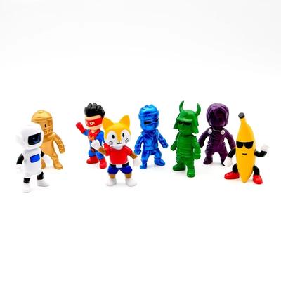 8/16 Stuks Stumble Guys Actiefiguren PVC Anime Model Speelgoed Spel Figuras Poppen Set voor Kinderen Verjaardagscadeaus
