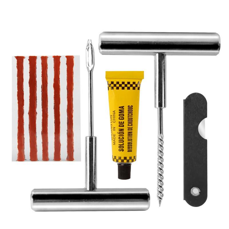 Motorcycle Tubeless Tire Quick Repair Kit - Outdoor Emergency Tool