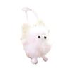 Doll Pendant Keychain Eggette Shape Plush Doll Lightweight Key Holder Easy to Carry Keychain Backpack Accessories