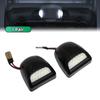 2 PCS 12V 6500K for GMC/Chevrolet/Cadillac/Silverado High Brightness White Truck Car LED License Plate Light
