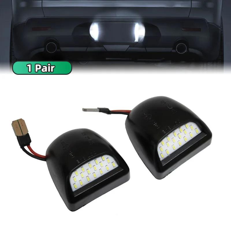 2 PCS 12V 6500K for GMC/Chevrolet/Cadillac/Silverado High Brightness White Truck Car LED License Plate Light