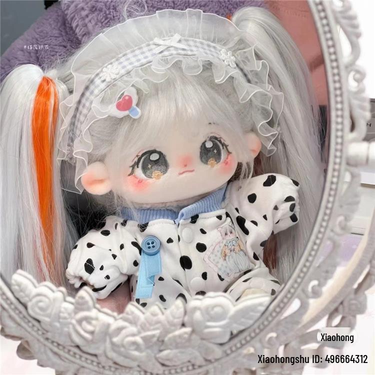 In Stock Nannan Cotton Female Doll with Exploded Hair – Perfect Gift for Classmates or Girls