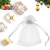 Drawstring Organza Gift Bags 100PCS Sheer Mesh Jewelry Pouches Bulk For Wedding Party Favors Christmas Candy