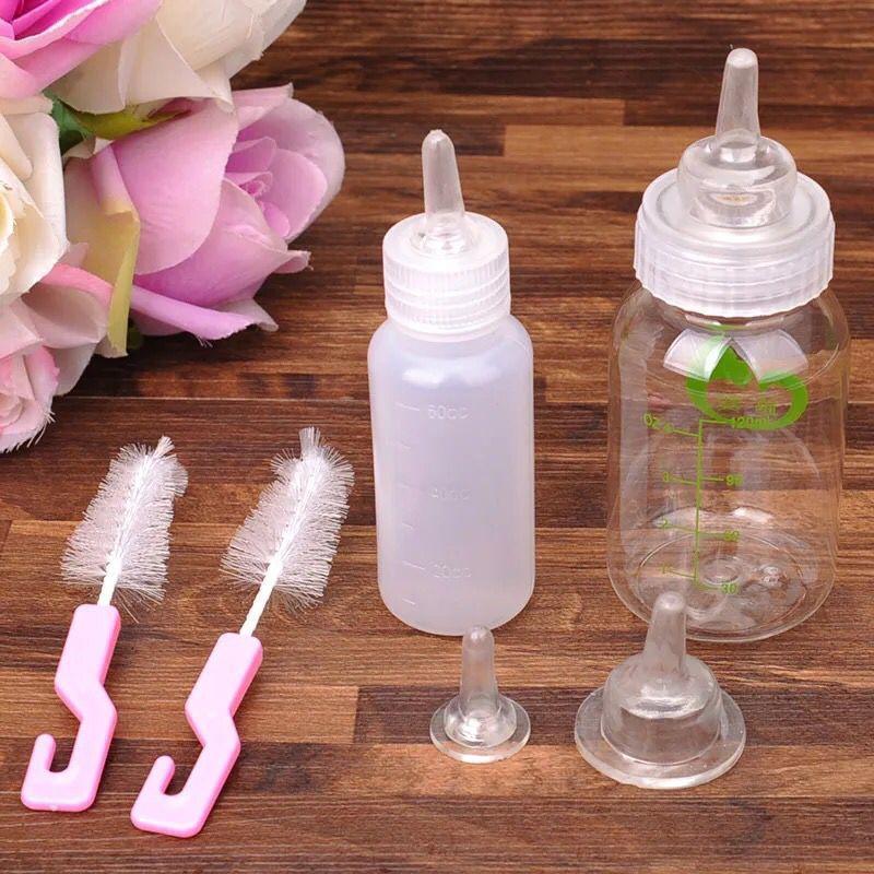 Pet Nursing Kit With Stylish Feeding Accessories For Kittens And Puppies In Durable Design
