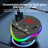 Bluetooth 5.0 Car FM Transmitter PD USB Car Charger Phone Fast Charger With Ambient Light Wireless Handsfree MP3 Plyer Car Kit