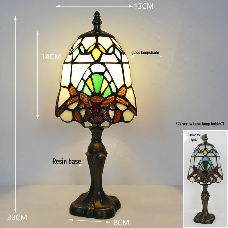 European Retro Dimmable Desk Lamp for Study, Cafe, or Bedroom