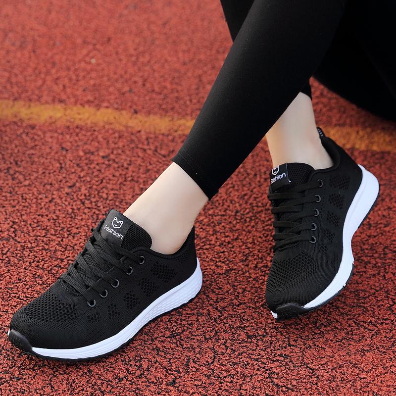 

Spring sports shoes running shoes mesh breathable lightweight travel shoes student soft-soled casual shoes 35