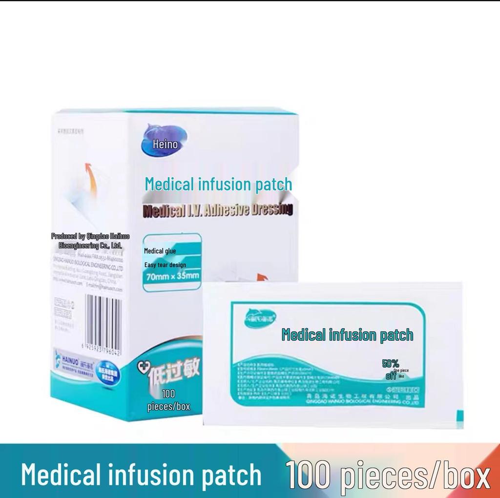 Haishi Medical Plaster Infuzyjny: Sterylna Jednorazowa Taśma do Igły IV