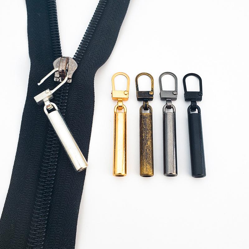 Tool-Free Removable Zipper Head & Pull Tab for Luggage, Coats, Clothes, Shoes, Boots