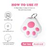 Dog Claw Mini Gps Tracker for Dogs Cat Children Elderly Anti-Lost Device Locator Tracer Pets Collar Key Tracking