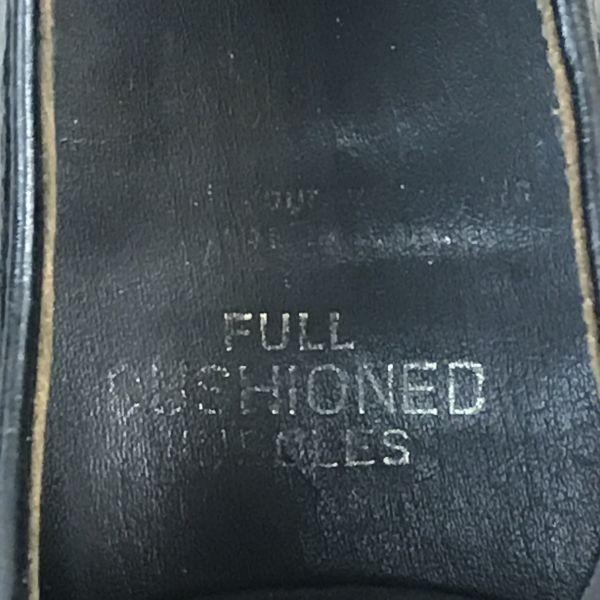 Vintage/80s ARISTOCRAT?/COMFORT ARCH Goodyear Welt Leather U-Tip Shoes/9.5C/26.0-26.5-27.0/Black/BLACK/Business Dress Shoes(USED)