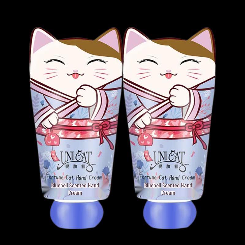 UNI CAT Blue Wind Chime Hand Cream Duo
