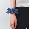 Symmetric Percent Twinkle Scrunchie - M / Blue