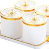Dried Fruit Plate Airtight Pantry Jar Food Storage Box Kitchen Round Sealed Container