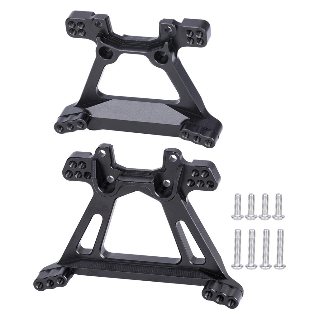 1Set Aluminum Alloy Front and Rear Shock Tower for 1/10 Traxxas BL-2S Slash 4x4 4WD RC Car Replacement Upgrade Parts