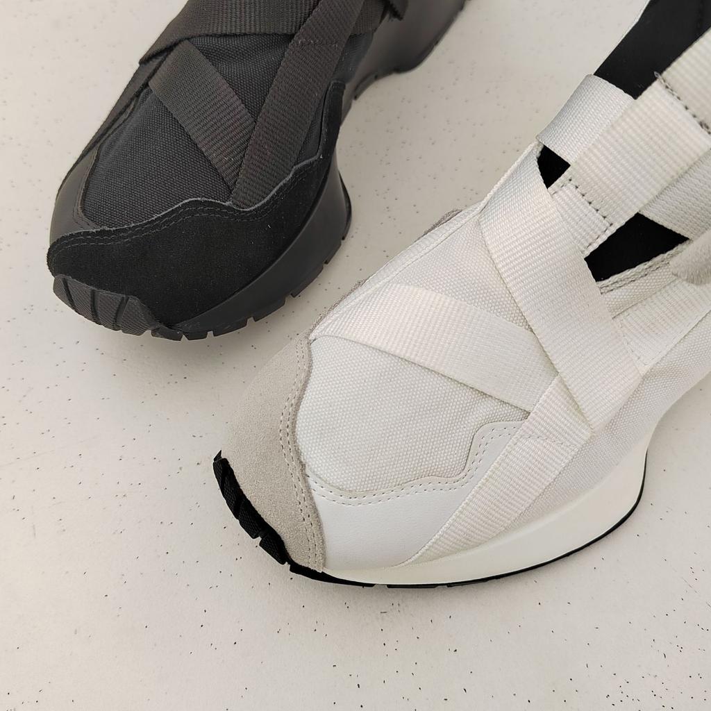 Vår Høst Dame Luksuriøse Sportssko Nye Fargeblokk Populære Trendy Myk Såle Uformelle Par Sneakers