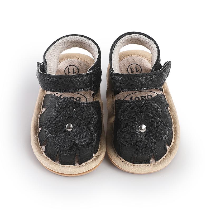 Soft Sole Summer Sandals for 0-1 Year Old Baby Girls