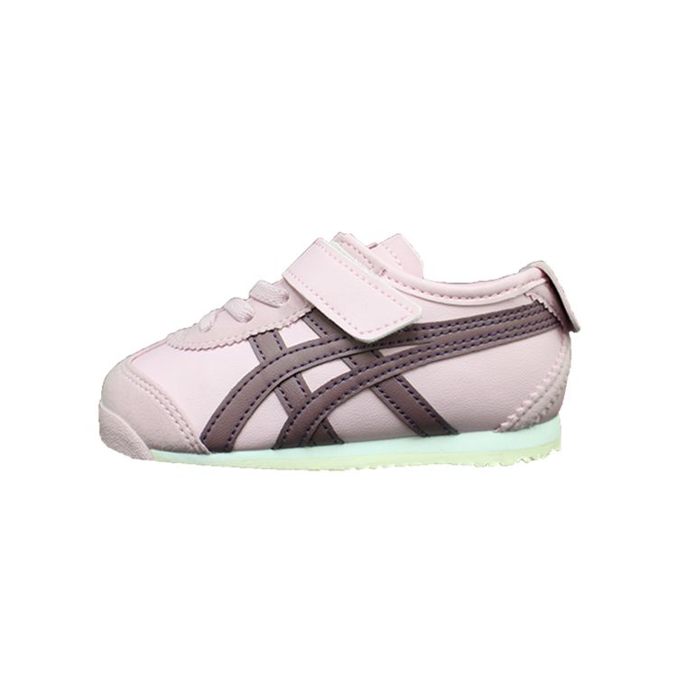 Onitsuka Tiger Mexico 66 Casual Comfortable Non-Slip Breathable Lightweight Low-Top Walking Shoes Baby Shoes Light-Pink C6B5Y-700