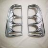 Chrome Rear Light Lamp Taillight Cover Trim For 2005-2011 Toyota Hilux Vigo 2pcs