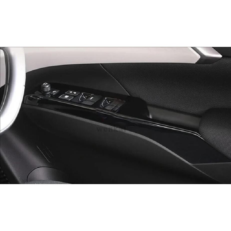 For Suzuki Swift ZC ZD 2024 2025 Car Accessories Carbon Fiber Style Door Window Armrest Cover Switch Panel Trim Molding Garnish