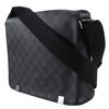 LOUIS VUITTON District PM Shoulder Bag N41028 black Damier Grafitto Canvas mens Used
