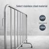 Movable Iron Horse Barrier for Subway, Supermarket, Concert, Construction Site, and Temporary Isolation.