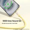 120W Dual Type-C Fast Charging Cable for Apple 15/16, Huawei, Vivo, Oppo - Ideal for Car Chargers