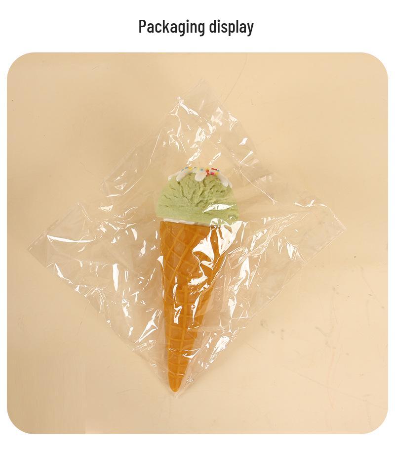 PVC Faux Ice Cream Cone for Display & Play