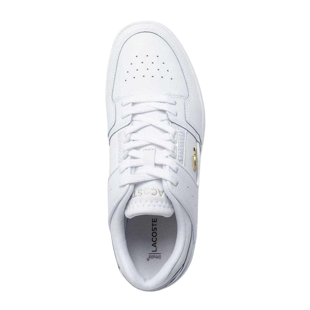 Lacoste Mens Court Cage Leather Trainers