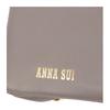 ANNASUI Women's Titi Soft Bifold Wallet with Clasp Closure, Gray, 318081. This cute mini wallet features a cat design.