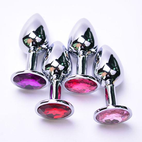 Small Size Anal Toys Butt Plug Stainless Steel Anal Plug Sex Toys Adult Product