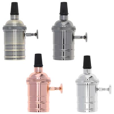 E26 Edison Vintage Lamp Socket Pendant Replacement Lamp Holder for DIY Lighting / Industrial / Decorative