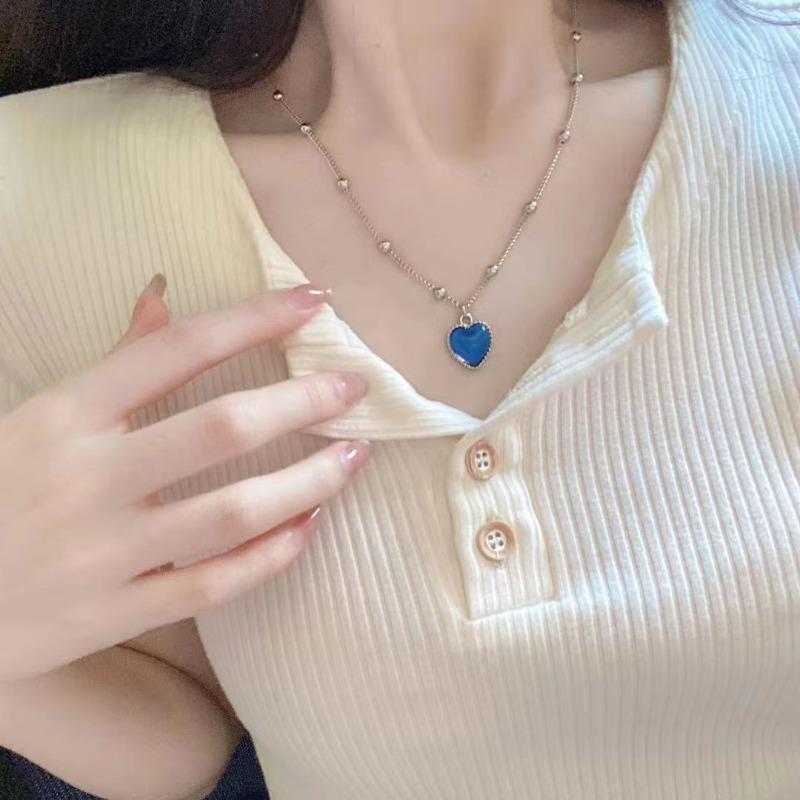 Love temperature-sensitive and color-changing bracelet, plain bracelet, high-end girl bracelet, trendy necklace.
