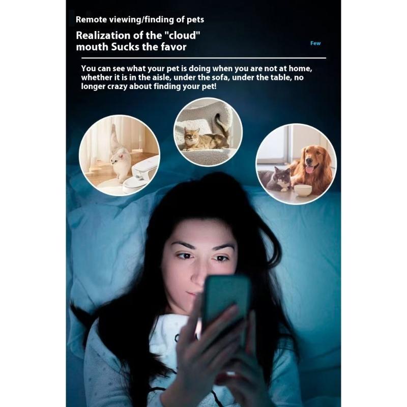 Real Time Moving Security Robot Camera for Pet with 1080P Live Feed and Voice Chatting,with 1080P Live Feed and Voice Chatting