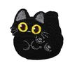 Cartoon Cat Embroidery Cloth Sticker Bow Kitten Computer Embroidery Label Heat Transfer Clothes Decoration Patch Sticker