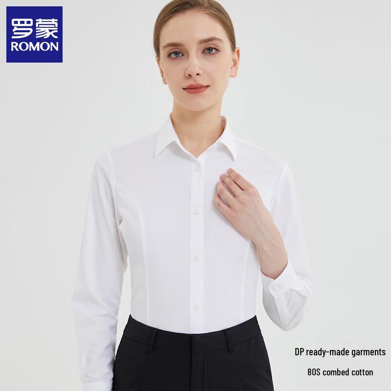 Romon Women s Professional Long Sleeve Wrinkle-Free Shirt 180/108