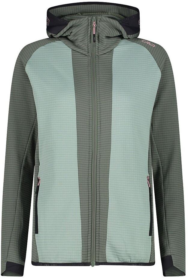 

Куртка CMP с капюшоном из стрейчевой ткани зеленого цвета 34