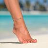 Fashionable Demons Eye Anklet Stylish Ankle Bracelet Adjustable Feet Chain Leg Ankle Bracelet Alloy Texture for Feet