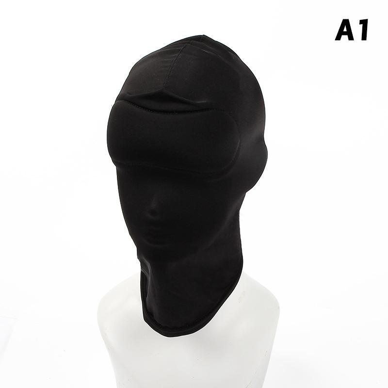 

Couples Role Play Mask Sensory Hood Novelty Costume Accessory for Adults A1