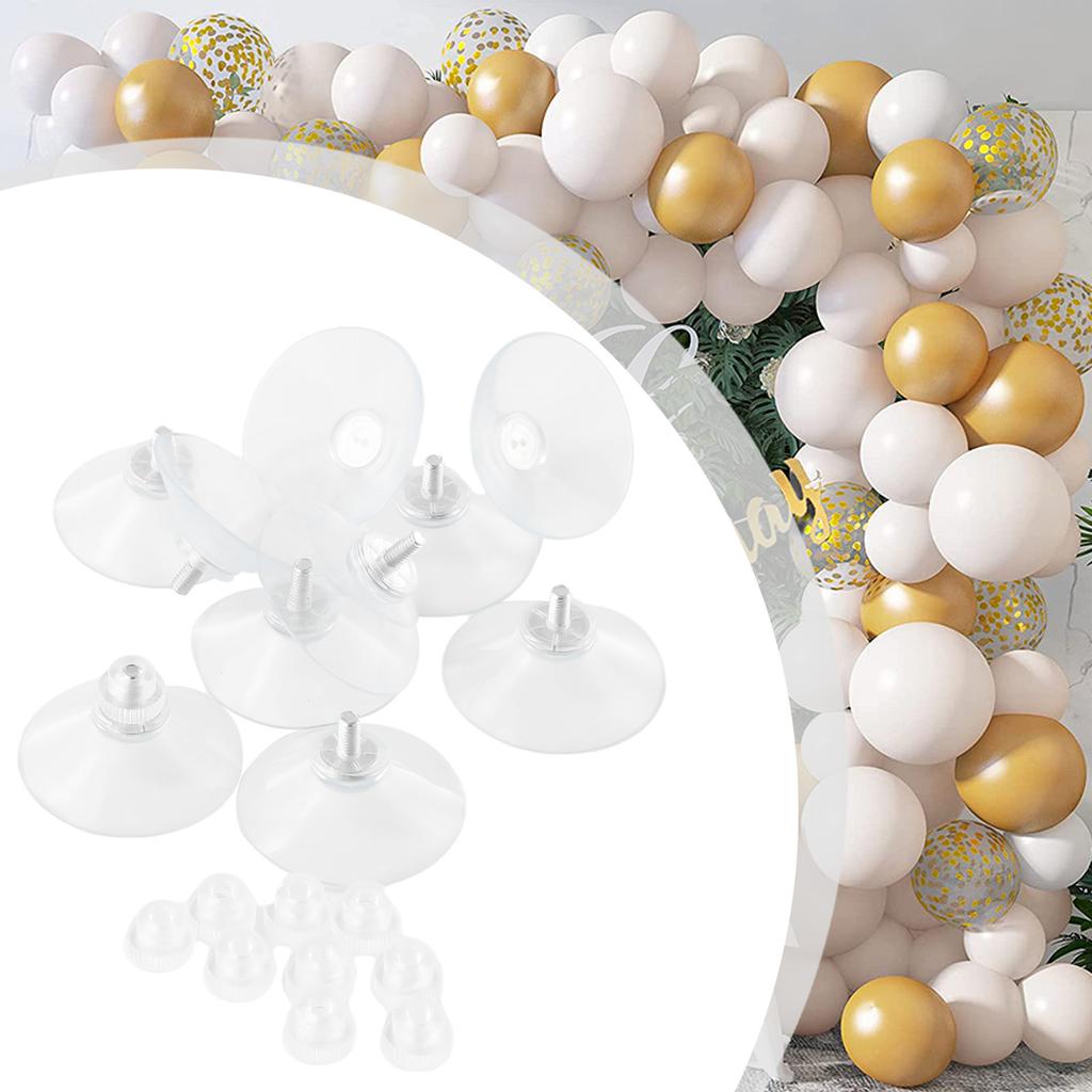 Hooks Suction Hooks High Quality Set Thumb Tools Transparent 10pcs Window Accessory Bathroom Gadget Hanger Nut PVC Pack
