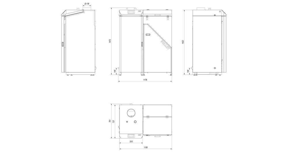 Pellet boiler BAL EKO 18