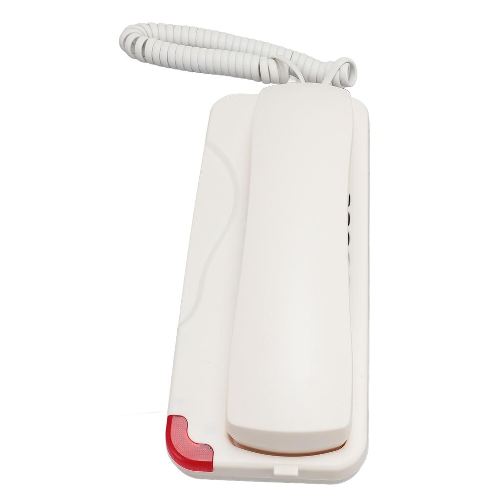 Corded Phone Wall Mount Old   Retro Landline Telephone Wired for Home Living Room   Hotel Use Last Number