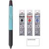 Mitsubishi Pencil 3 Color Ballpoint Pen Jetstream EDGE3 Edge 3 0.28mm SXE3-203-28 + 3 Refills Set...