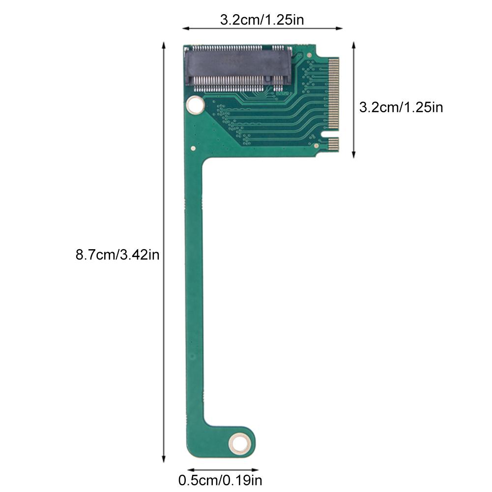 Adaptér PCIe 4.0 M.2 SSD, modifikovaný M.2 pevný disk, 90 stupňů, adaptér paměťové karty SSD pro příslušenství ASUS Rog Ally