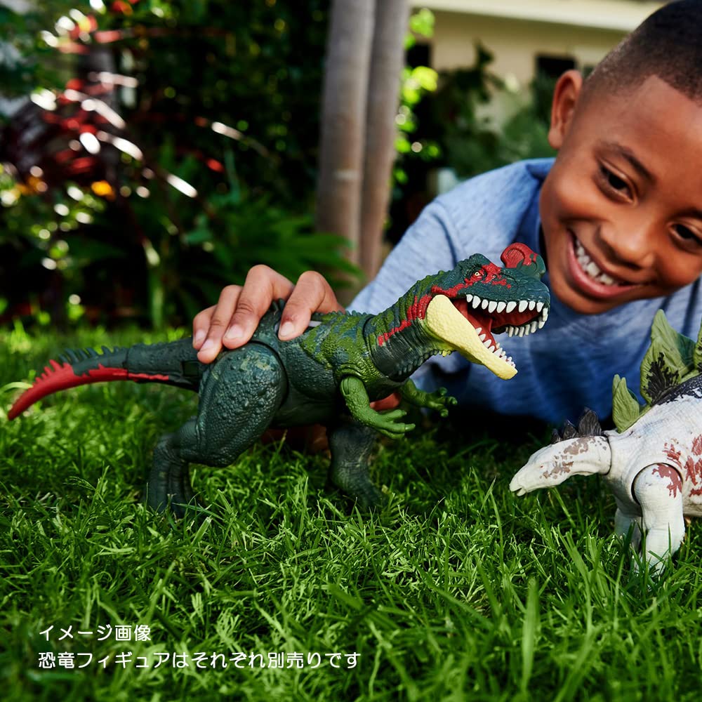 Mattel Jurassic World Big Action! Sinotyrannus Total Length: Approx. 35cm Ages 4+ HLP25