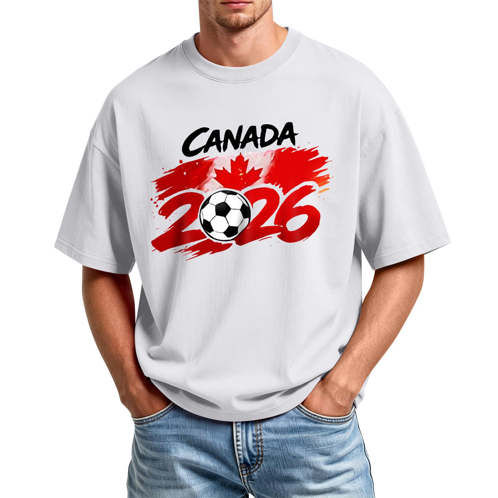 

Men s Casual Round Neck Short Sleeve T-Shirt with Printed Design Suitable for Sports and Daily Wear Lightweight Comfortable Fabric XL білий